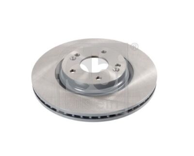 2x FEBI BILSTEIN 108575 Bremsscheibe für HYUNDAI KIA