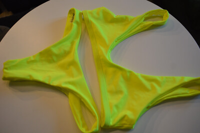 Toller auffälliger Bikini Gr. M/38 Zaful Neongelb