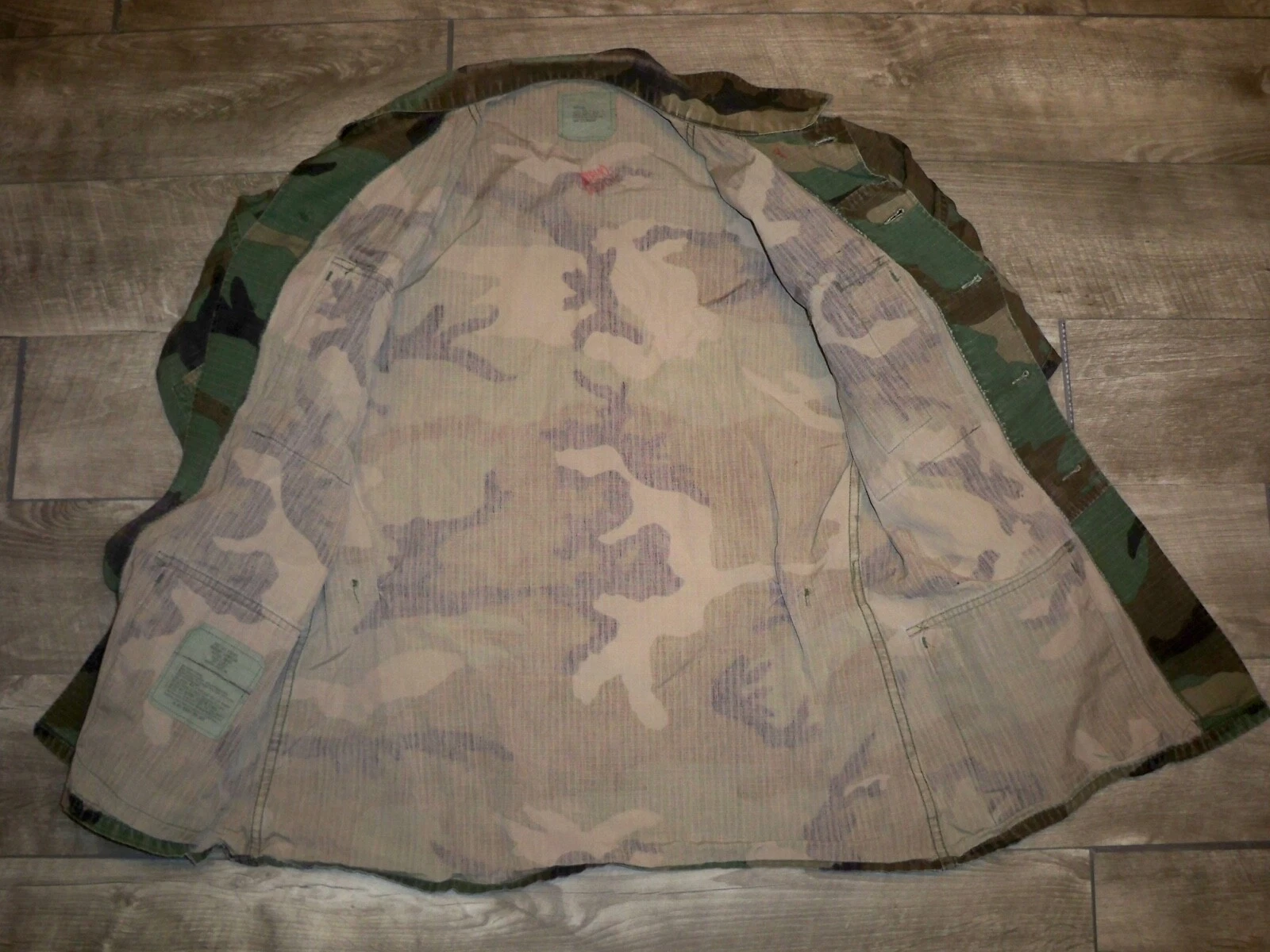 arcteryx woodland camo military vintage uniform jacket