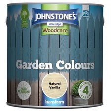 Garden Paint Johnstone's Garden Colours Furniture Shed Fence Trellis 2.5L
