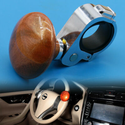 Universal Auto Car Power Steering Wheel Ball Grip Spinner Knob Handle Booster