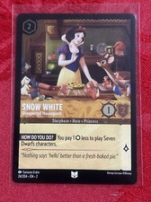 FOIL Disney Lorcana - Snow White - Unexpected Houseguest - 24/204 FOIL
