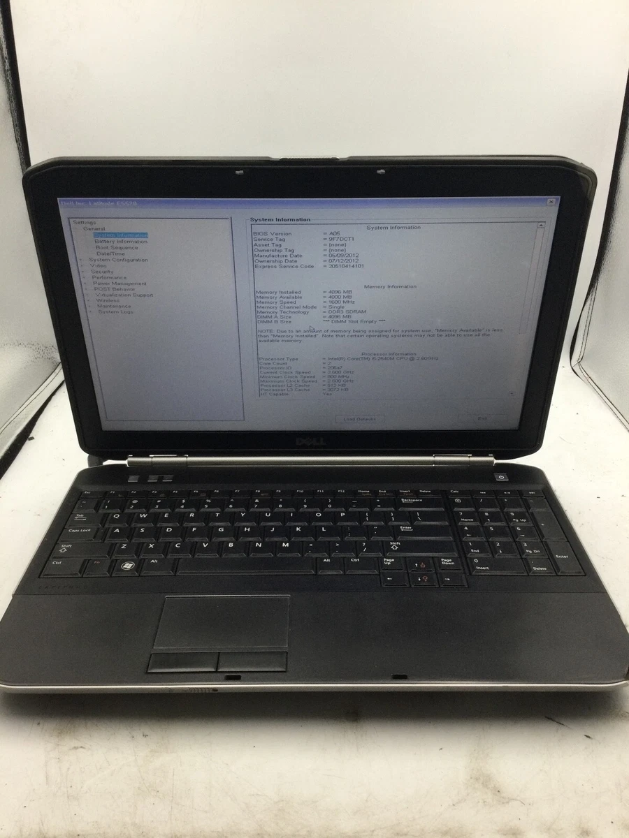 Dell Latitude E5520 PC Laptops & Netbooks for Sale | Shop New