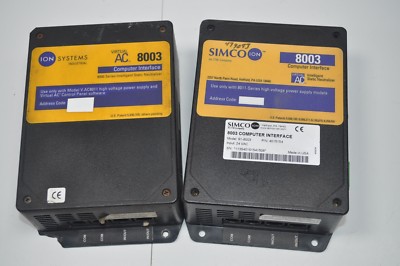 ION Systems Virtual AC Computer Interface Static Neutralizer  # 8003  LOT of 2!