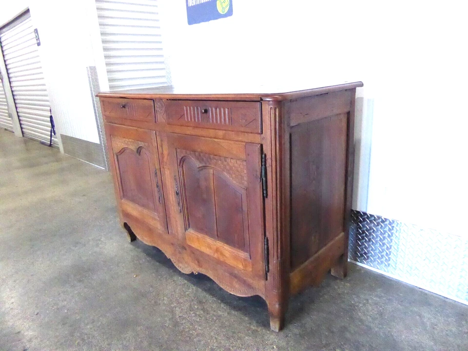 LINDO APARADOR DETALHADO DE NOGUEIRA FRANCESA DO 19º Country - Imagem 3 de 4