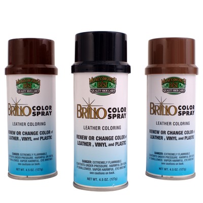 Cans of Color Spray Shoes Boots Leather Vinyl All Colors