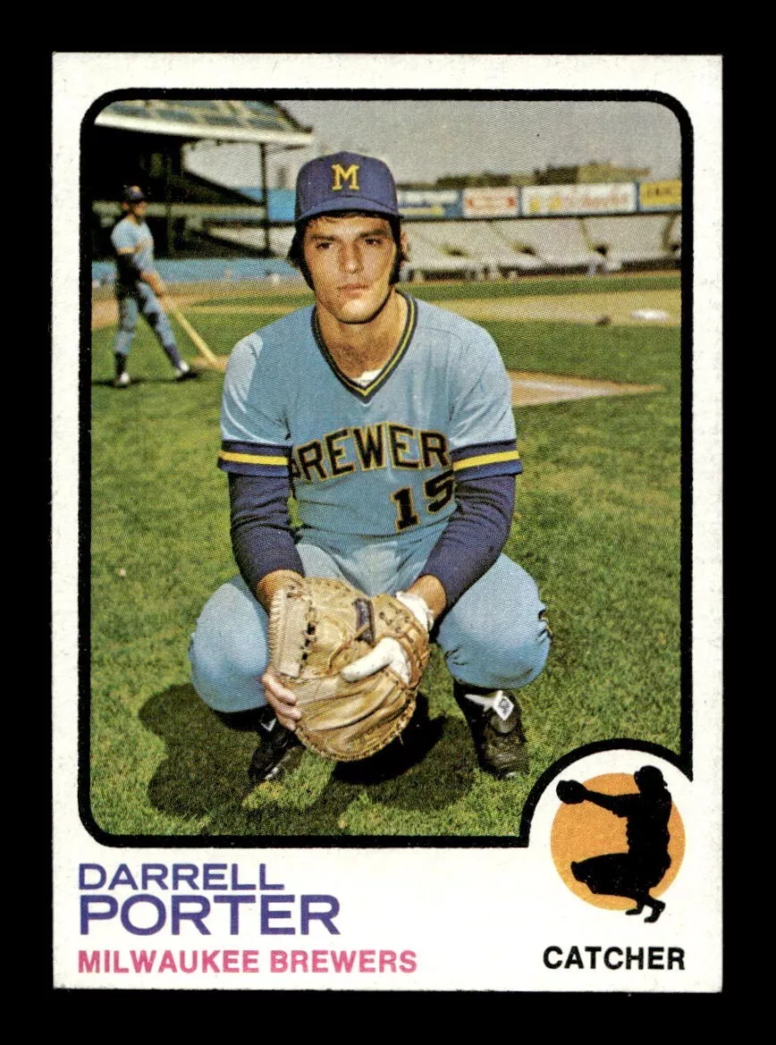 Darrell Porter trading card