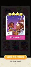 Monopoly GO Stickers 5/4 Stars                FAST DELIVERY    