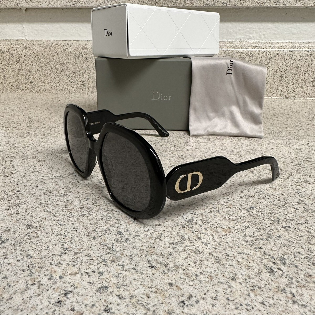 CHRISTIAN DIOR Bobby R1U Black Sunglasses. New. Authentic