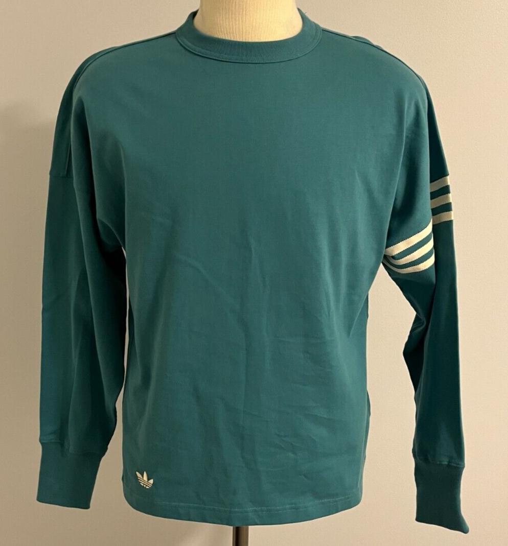 正品 adidas NEUCLASSICS Long-Sleeved T-shirt adidas Neuclassics Long Sleeve Artic Fusion Men's Long