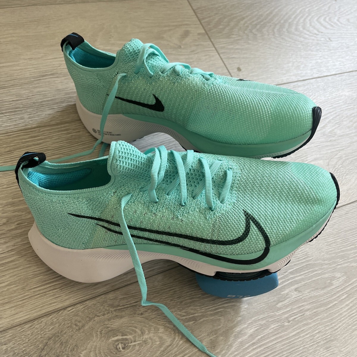 Nike Air Zoom Tempo FK (GS) Hyper Turquoise/Black Size 6.5Y Nike Air Zoom Tempo FK (GS) Hyper Turquoise/Black Size 6.5Y