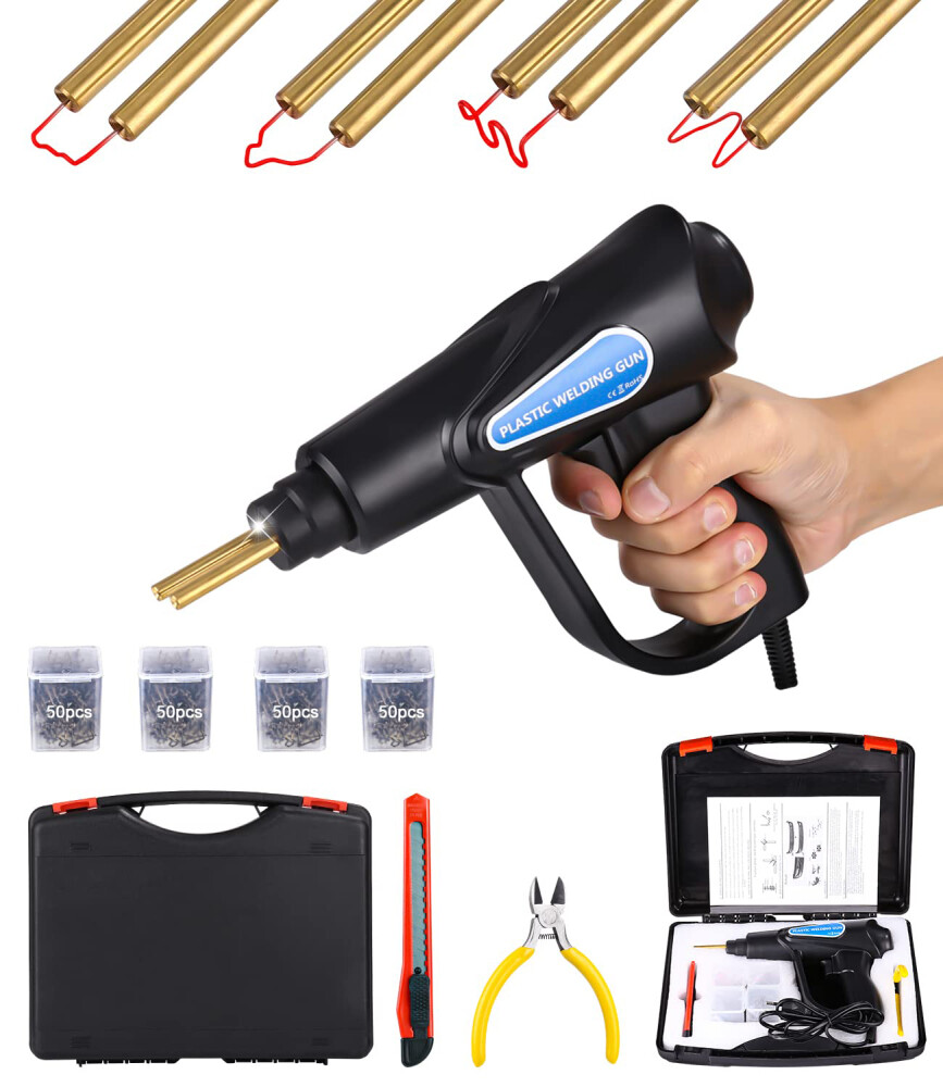 Kunststoff Schweißgerät Kabellos - 20W Mit 4 Schweißnadel-Typen
