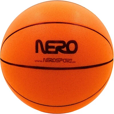 NERO SPORT Ninja Silent Basketball- Soft Foam Indoor Hoop Play | Soundless Ball