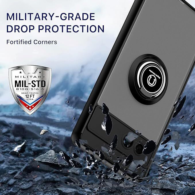 For Google Pixel 8 Pro 5G Hybrid Clear Transparent TPU Hard PC Slim Case Cover - View #4