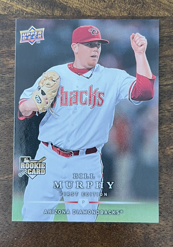 2008 Upper Deck First Edition Arizona Baseball Card #282 Bill Murphy RC