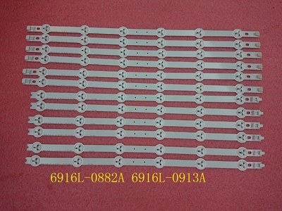 12pcs LED strip for TV 42LM3400 42LS3400 6916L-0882A 0913A  6916L-1028A 1029A