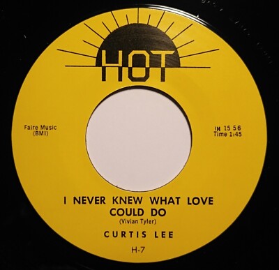 45Re CURTIS LEE ''I Never Knew What Love Could Do/Gotta Have You'' Poppy Jivers 