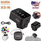 Us Godox X3-N 2.4G Ttl Hss Touchscreen Flash Light Trigger Transmitter For Nikon