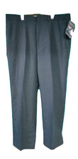 Haggar Mens Dress Pants Size 38x29 Vintage Made In USA McRae's Gray-C6