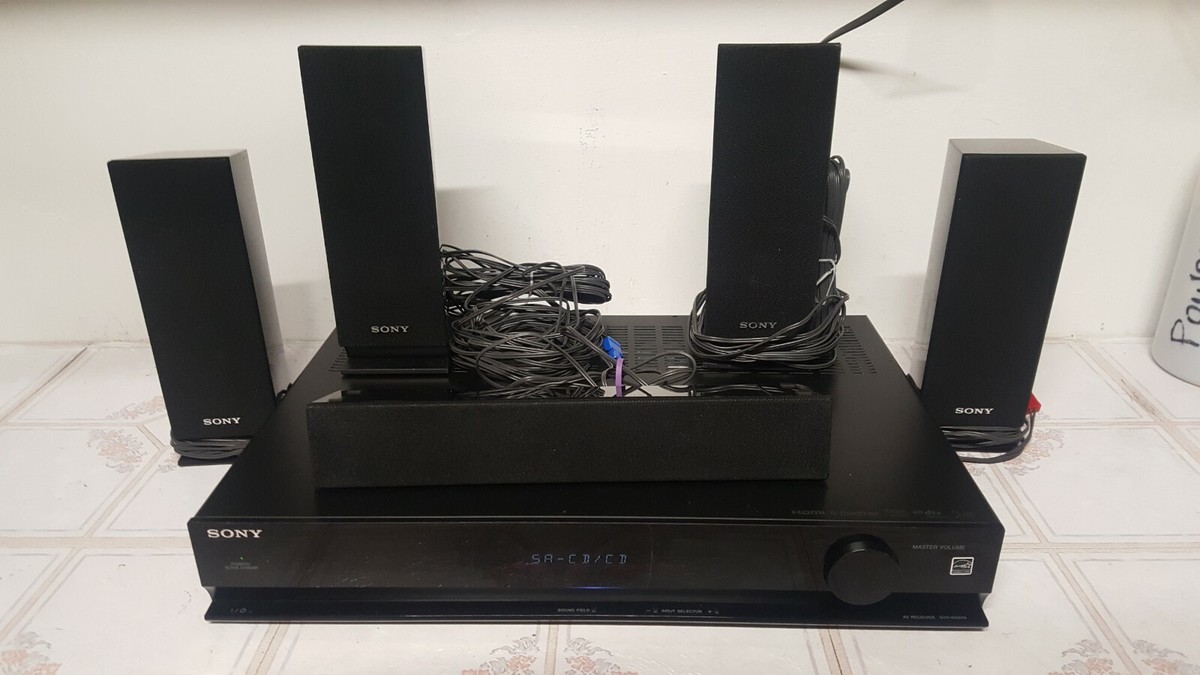 Sony STR-KS370 5.1 SurroundSoundHome Theater Receiver Bundle No
