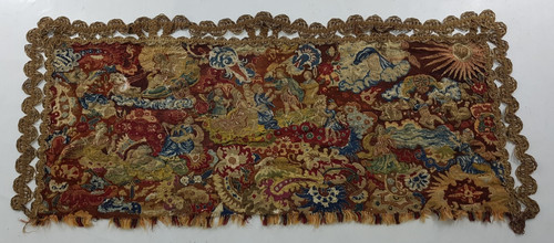 18th C Antique European Rococo Pastoral Mythological Scene Handwoven Tapestry