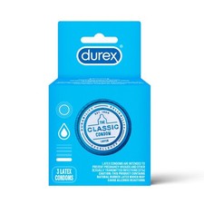 Durex Waterproof, Elastic and Durable 3pk XXL Lubricated Condoms, New