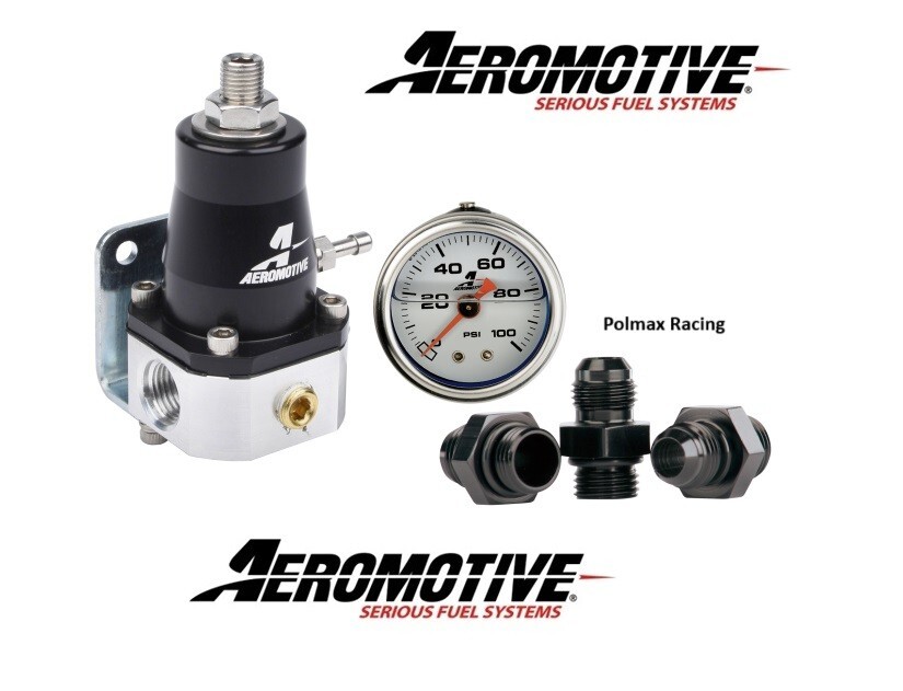 Aeromotive EFI Regulator & Gauge Kit w/Fittings Aeromotive EFI Regulator & Gauge Kit w/Fittings