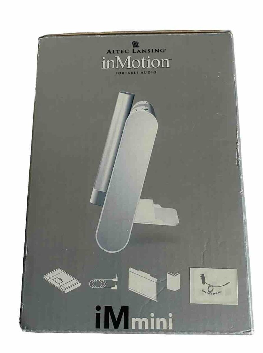 Altec Lansing In Motion iMmini Portable iPod Speaker Mini Altec Lansing In Motion iMmini Portable iPod Speaker Mini