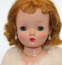CrystalAB Rhinestone Jewelry Necklace Earring for Cissy 18-22" Miss Revlon Doll