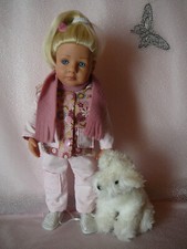 VETEMENTS POUR POUPEE  LITTLE KIDZ GOTZ 36 CM - RUBI RED - 4 pieces