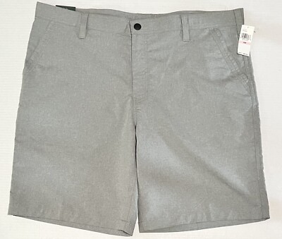 G.H. Bass 40 Gray Trail 10  Shorts Wicking Sunblocker Quick Dry Stretch NWT $60