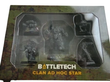 Clan Ad Hoc Star Force Pack Battletech Miniatures Game Catalyst Game Labs