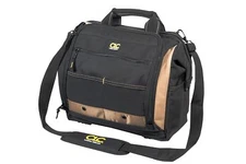 Custom Leathercraft1537 Multi-Compartment Tool Carrier, 30 Pocket, 13 In.