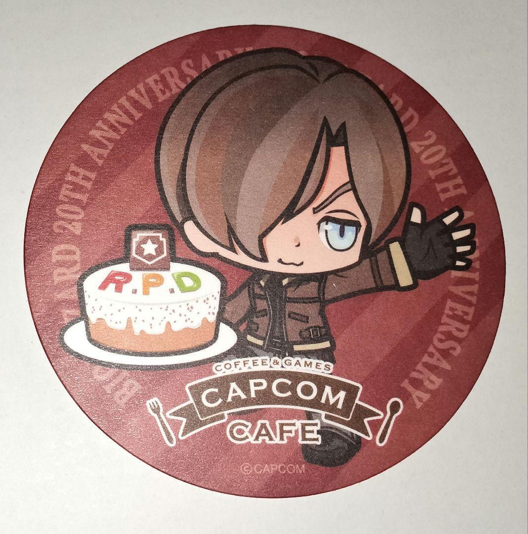 Biohazard Leon Coaster Capcom Cafe | eBay