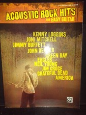 1970's Guitar Tab Songbook Acoustic Rock Hits For Guitar Very Good