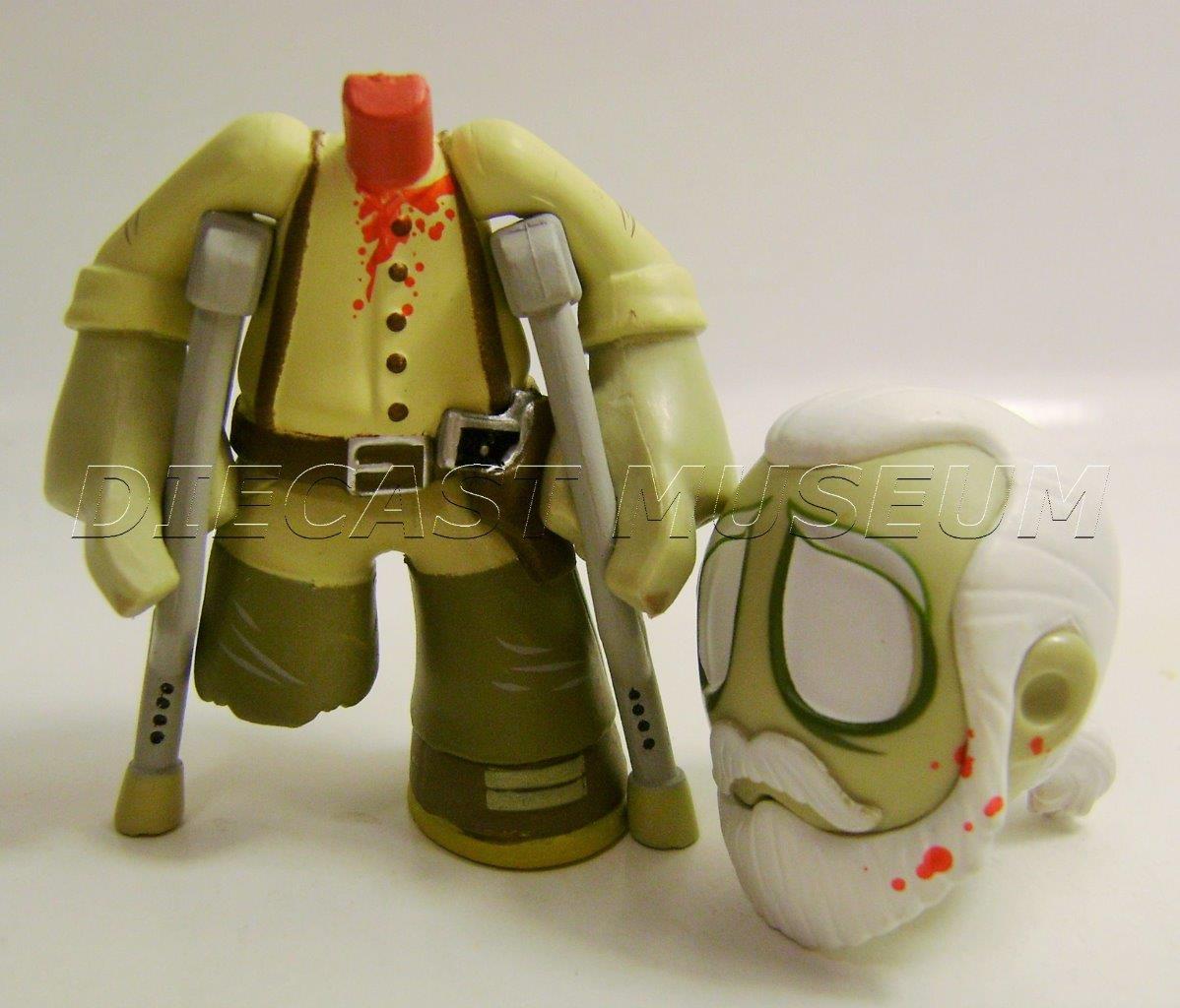 AMC THE WALKING DEAD ZOMBIE HERSHEL HEADLESS BLOODY CHASE FIGURE 1