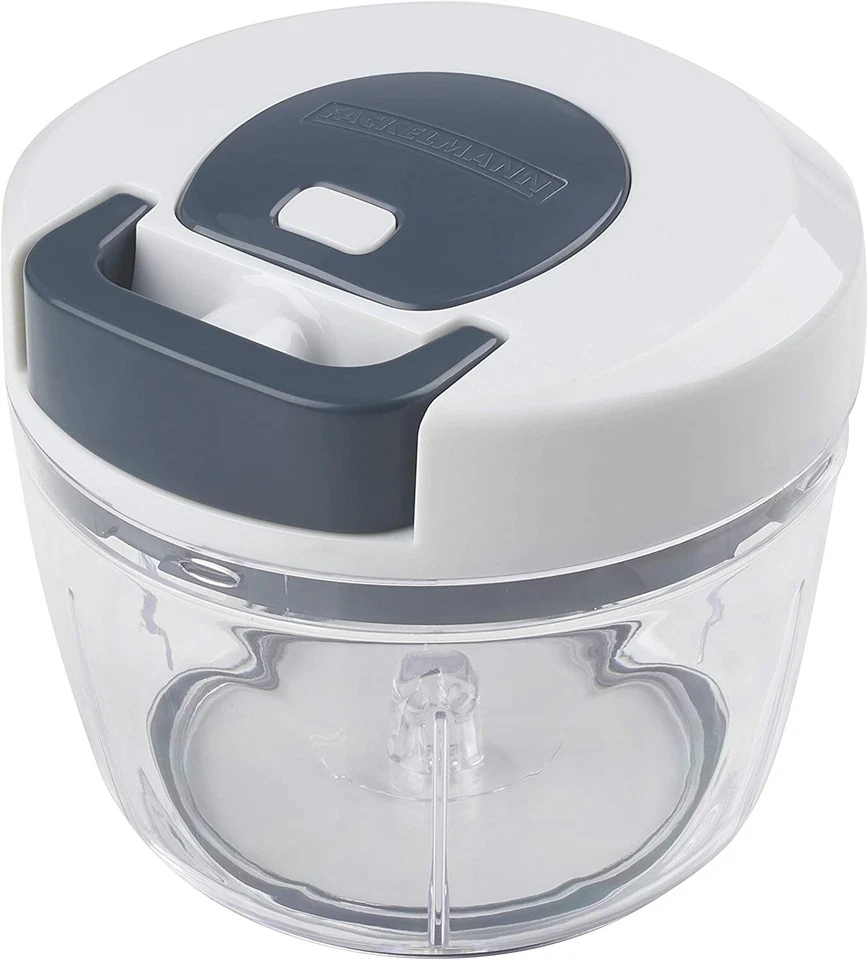 FACKELMANN Tritatutto Manuale Multifunzione Trita Cipolle Noci Erbe ø14,5x13cm Foto 4 de 4