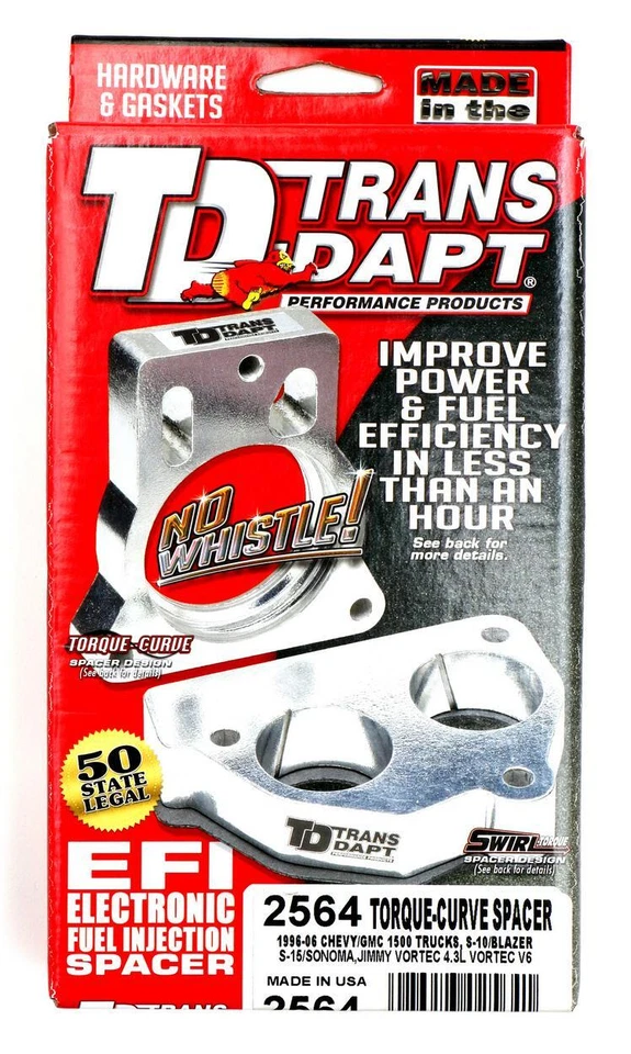 Trans-Dapt Performance 2564 96-06 se adapta a camioneta Chevrolet GMC, S10/S15, BLAZER/JIM Foto 3 de 4