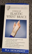 fla orthopedic Elastic Wrist Brace-XL Left Hand