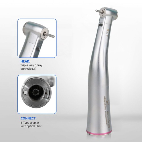 Dental 1:5 /1:4.2 45 Degree LED Increasing Contra Angle Handpiece for NSK aw - 第 10/10 張圖片