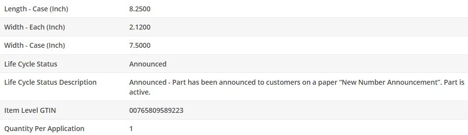 Оригинальный масляный фильтр типа WIX для JEEP J-4800 1972-1973 L6-4,2 л - Изображение 4 из 4