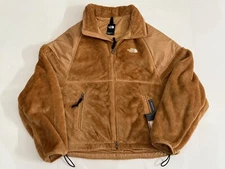 New The North Face Versa Velour Jacket Women Almond Butter NF0A84F810J Relaxed
