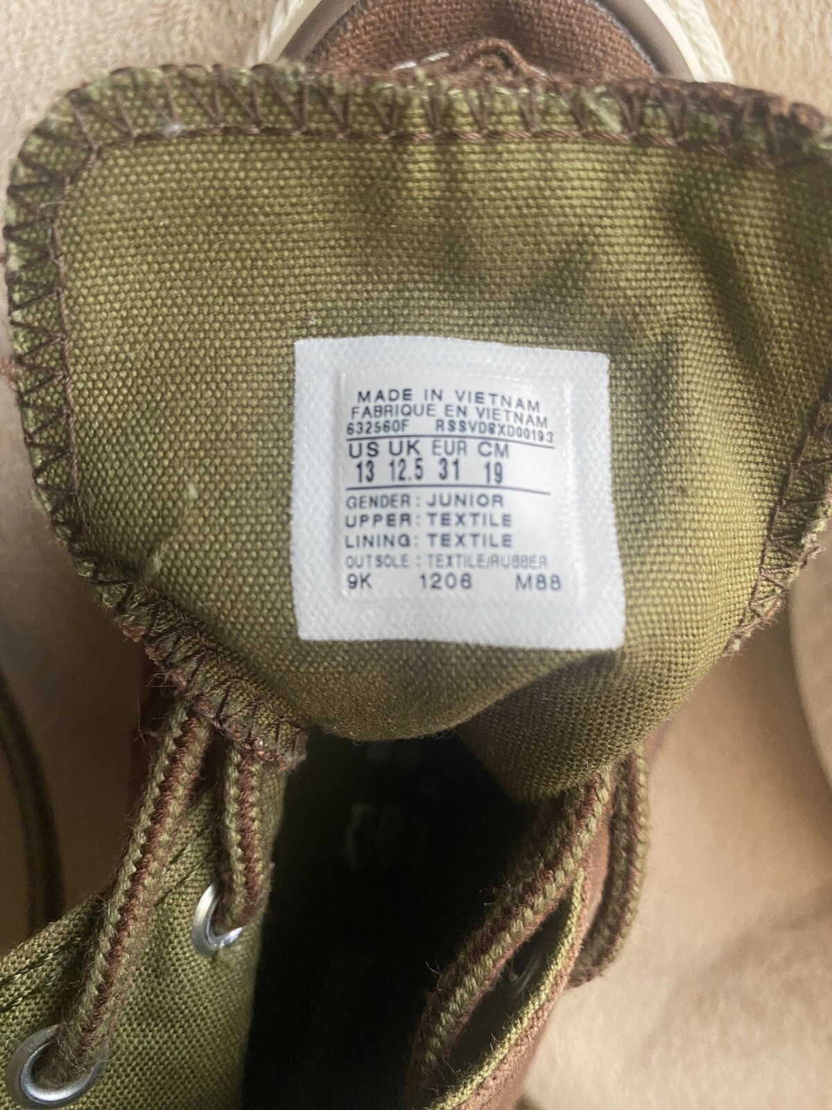 Converse Chuck Taylor All Star Classic 632560F Junior taglia 13