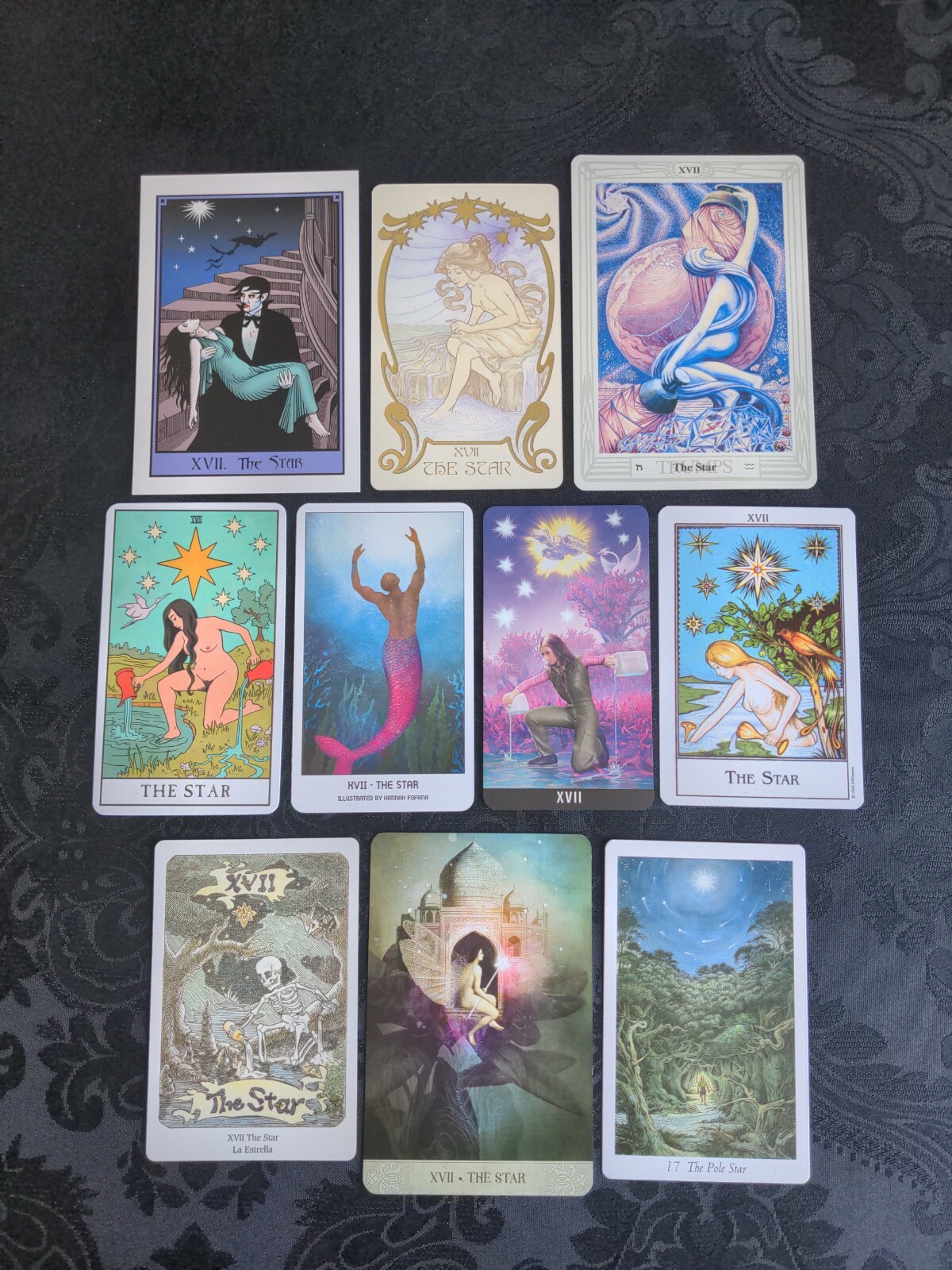 10 *The STAR* Tarot Card LOT Collection *All Different* OCCULT ART! Magic ✨  | eBay
