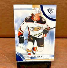 2023-24 UD SP Hockey Authentic Blue 93 Trevor Zegras