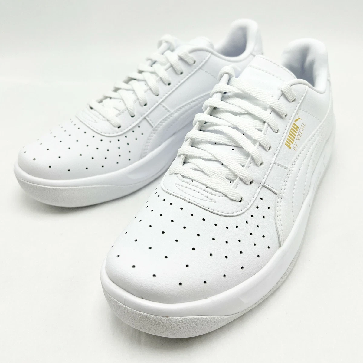 NEW Youth PUMA GV Special Sneakers JR GS White 344765 75 Sz 4.5 7.0