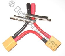 XT90 Series connector 10 AWG gauge wire XT-90 Series LiPo 6.5mm Castle 6.5 Plug