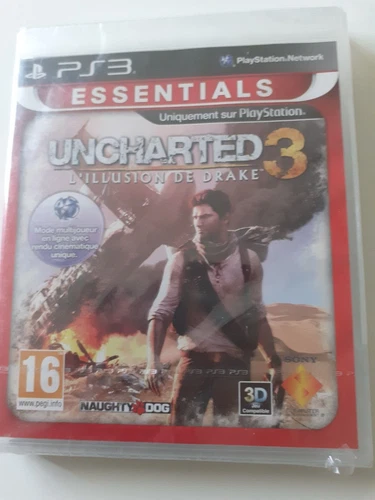 UNCHARTED 3...l'illusion de Drake...jeu neuf...sur PS3