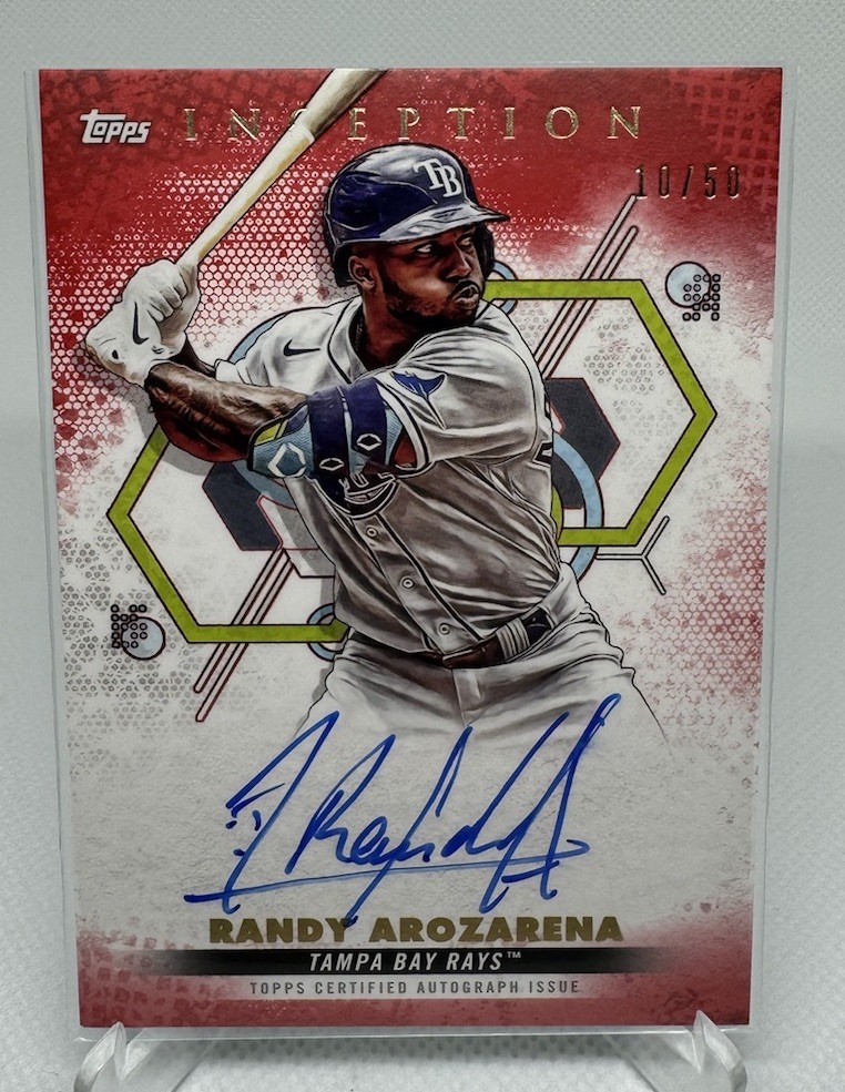 2022 Topps Inception Rookie and Emerging Stars Red /50 Randy