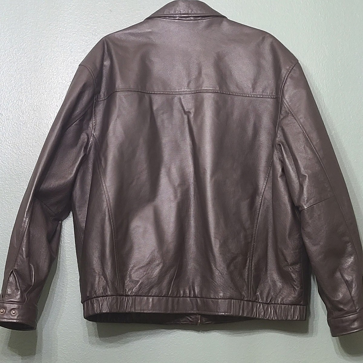 SADDLEBRED レザージャケット ブラウン(メンズ L)中古 古着 X3242